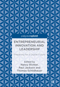 Entrepreneurial Innovation and Leadership_TS